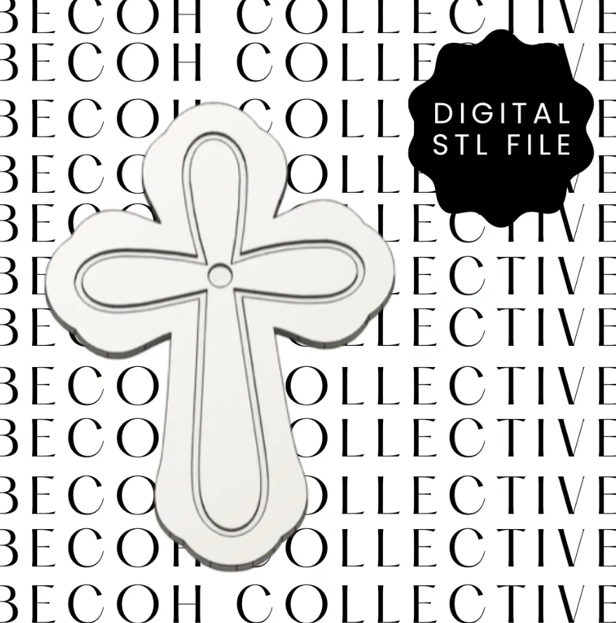 Cross Cookie Stamp & Cutter