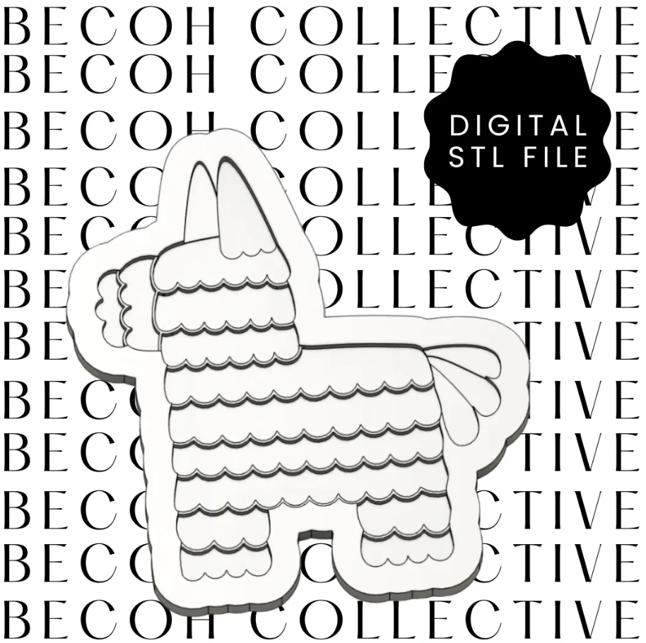 Pinata Cookie Stamp & Cutter