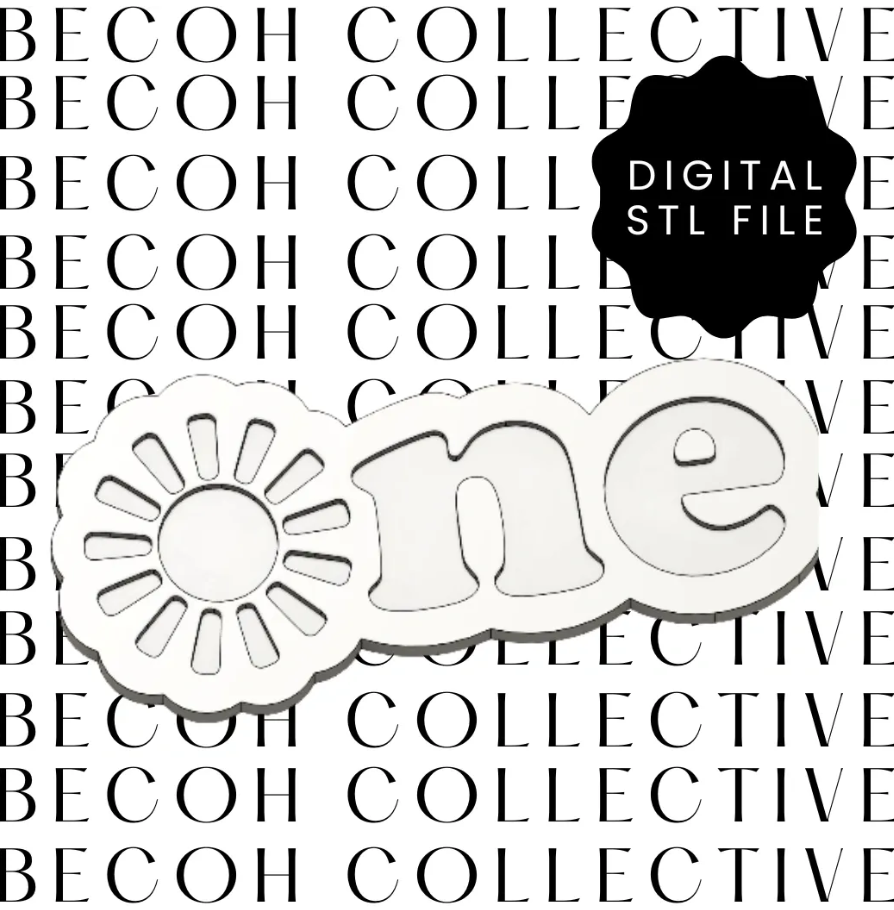 Sun One Cookie Stamp & Cutter