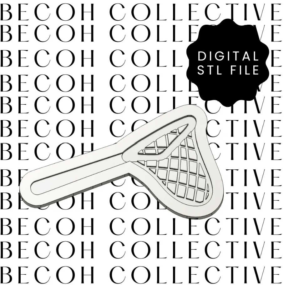Fishing Net Cookie Stamp & Cutter