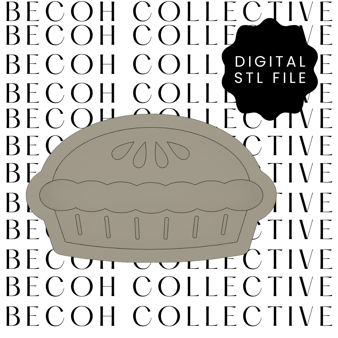 Pie Cookie Stamp and Cutter