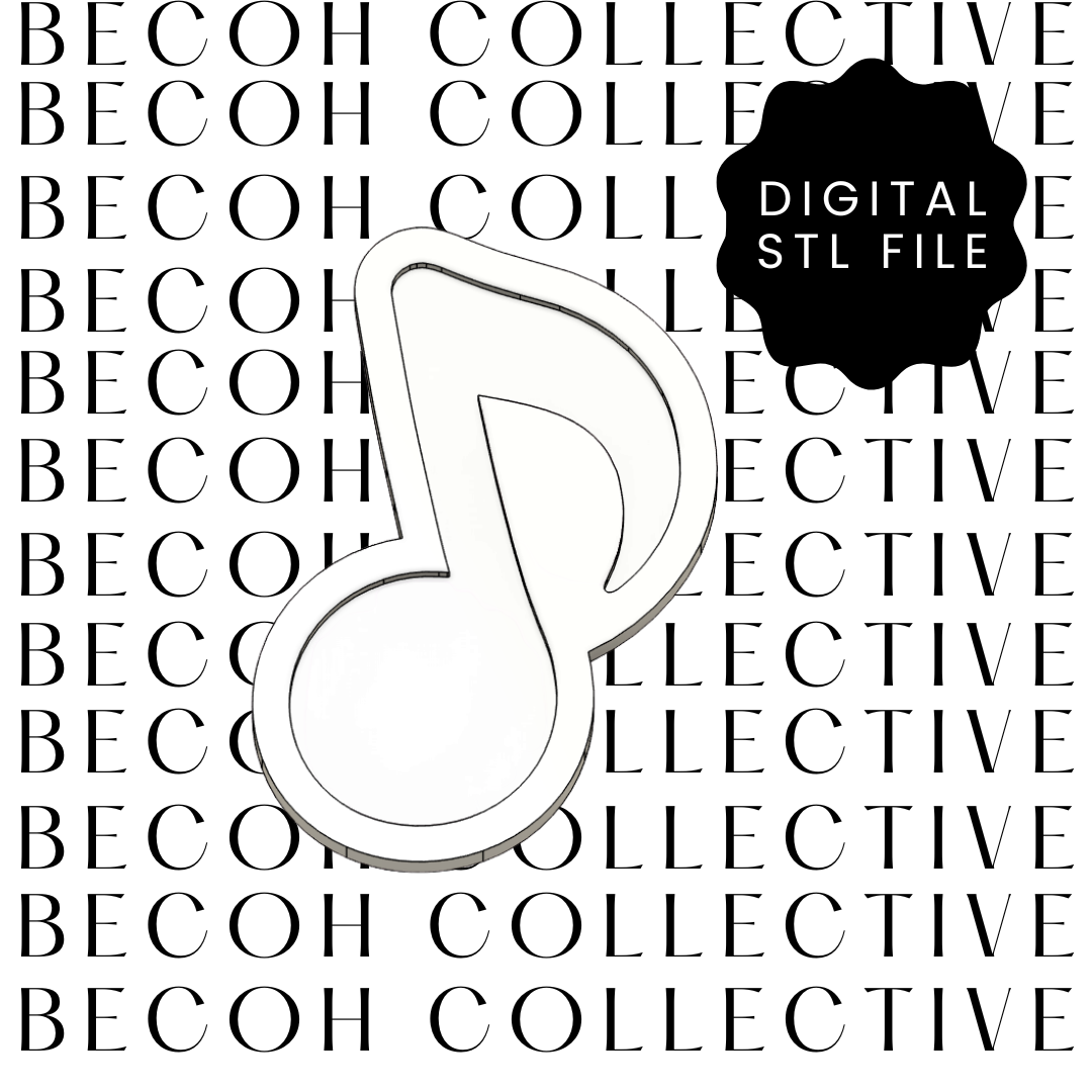 Key Note Cookie Stamp & Cutter