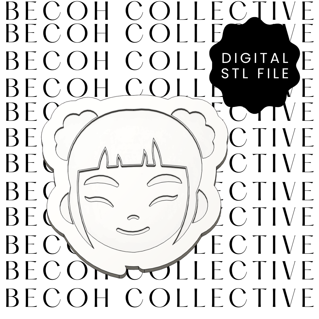 KPOP Zoey Cookie Stamp and Cutter