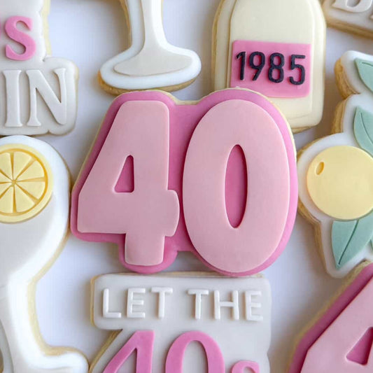 40 Cookie Stamp & Cutter