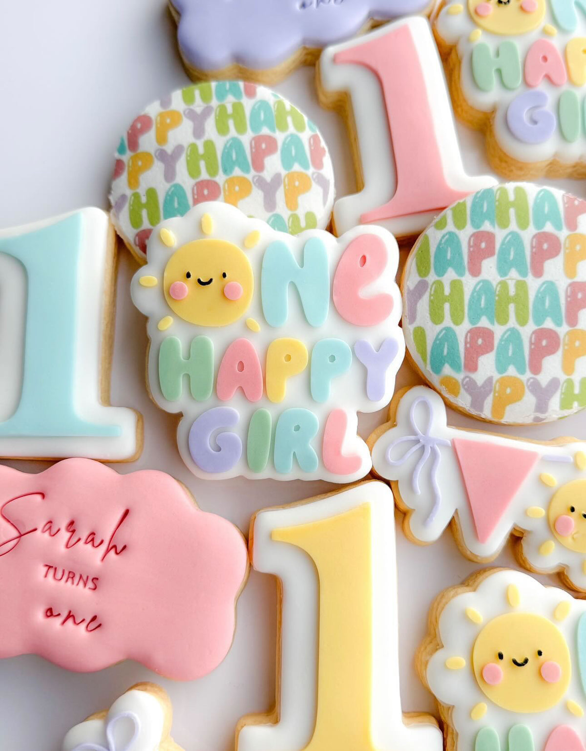 One Happy Girl Cookie Stamp & Cutter