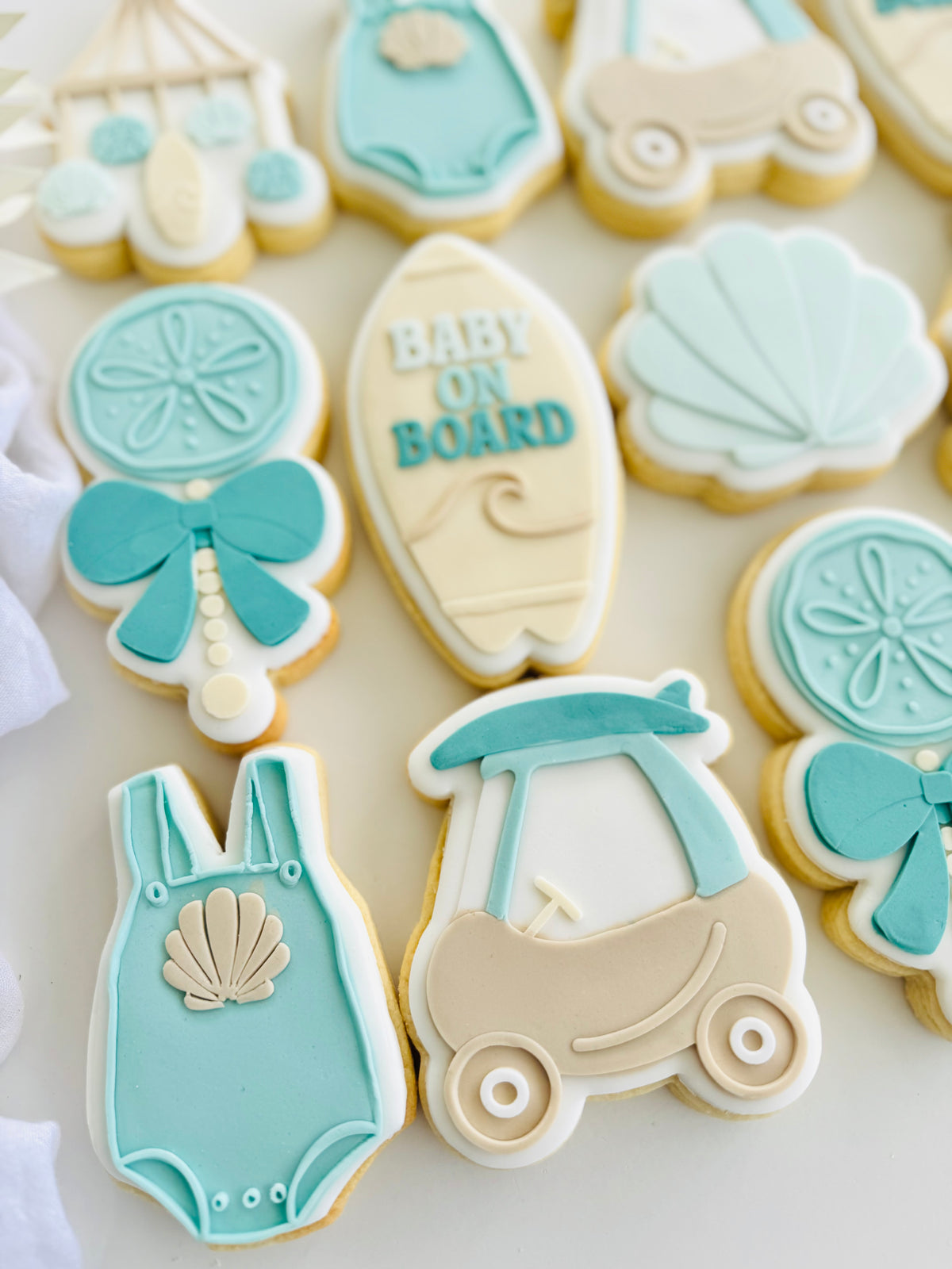 Baby on Board Mobile Cookie Stamp & Cutter