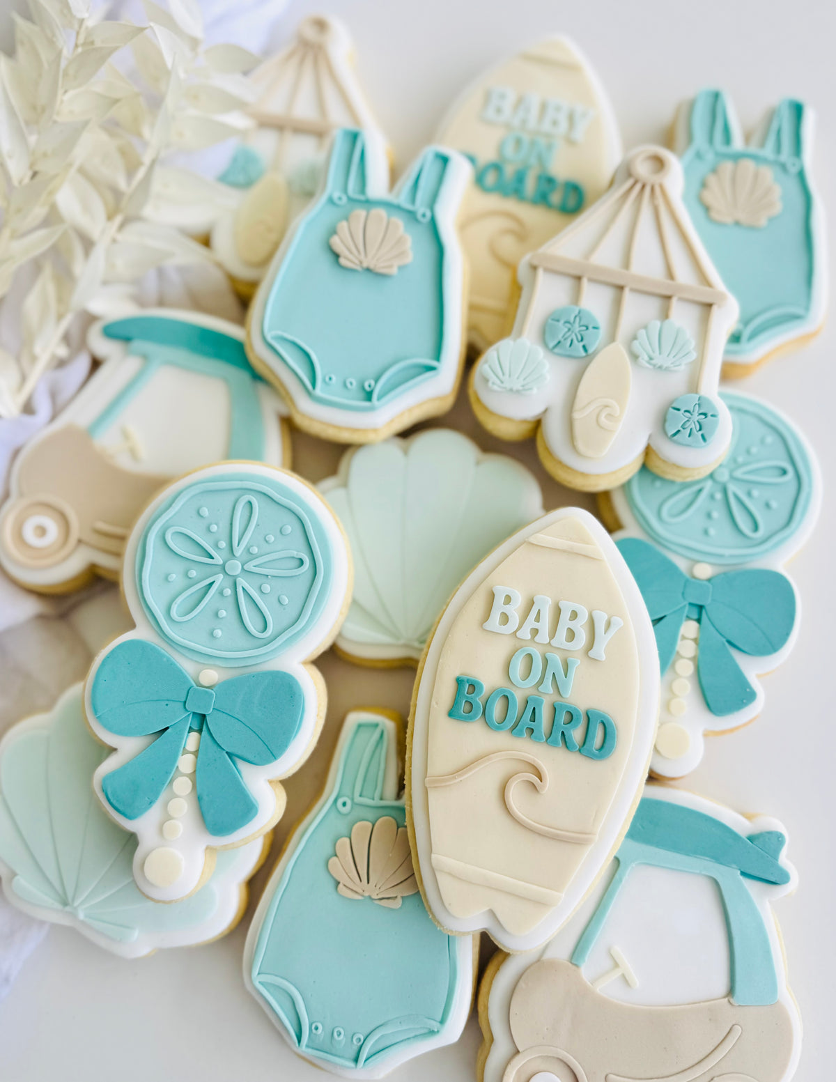 Baby on Board Mobile Cookie Stamp & Cutter