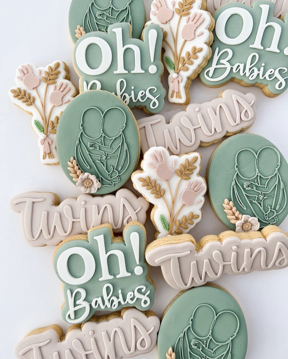 Oh Babies Cookie Stamp & Cutter