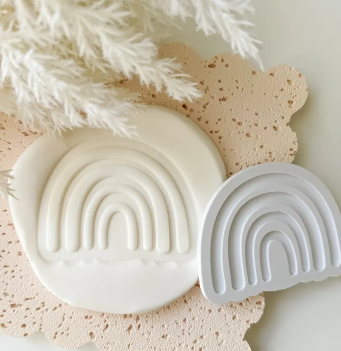 Simple Rainbow Cookie Stamp & Cutter