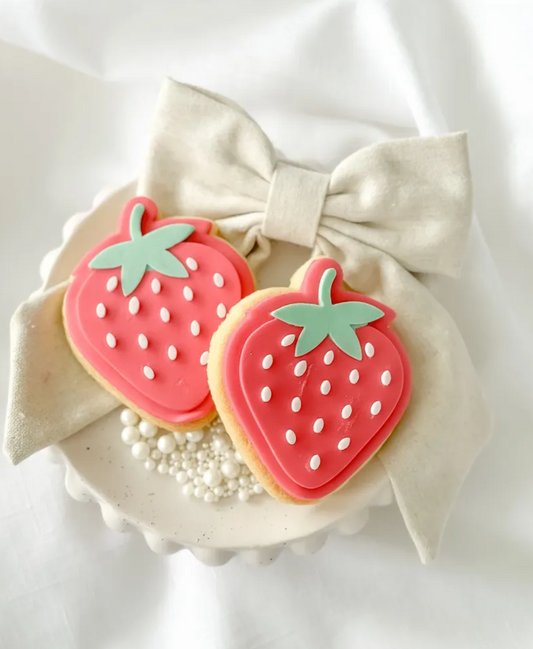 Strawberry Cookie Stamp & Cutter