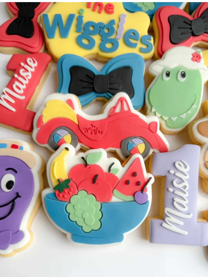 Fruit Salad Bowl Cookie Stamp and Cutter