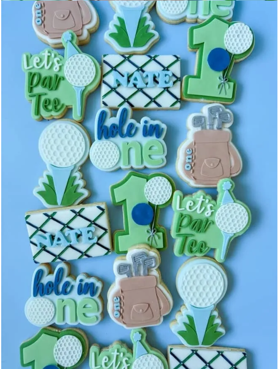 Hole in One Cookie Stamp & Cutter