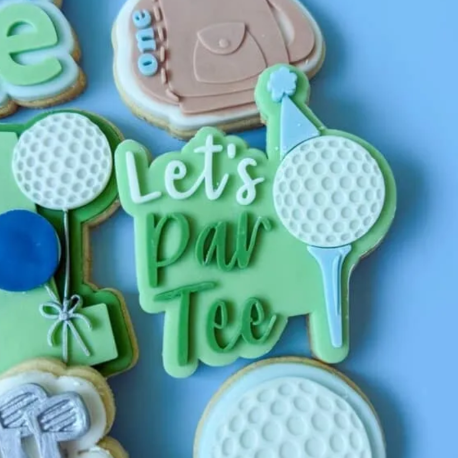 Lets Partee Cookie Stamp & Cutter