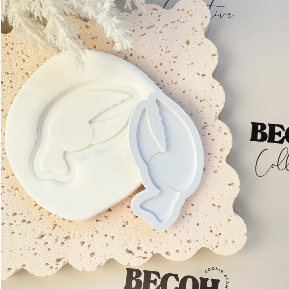 Crab Claw Cookie Stamp & Cutter