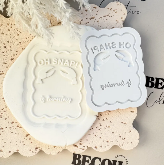 Oh Snap Cookie Stamp & Cutter
