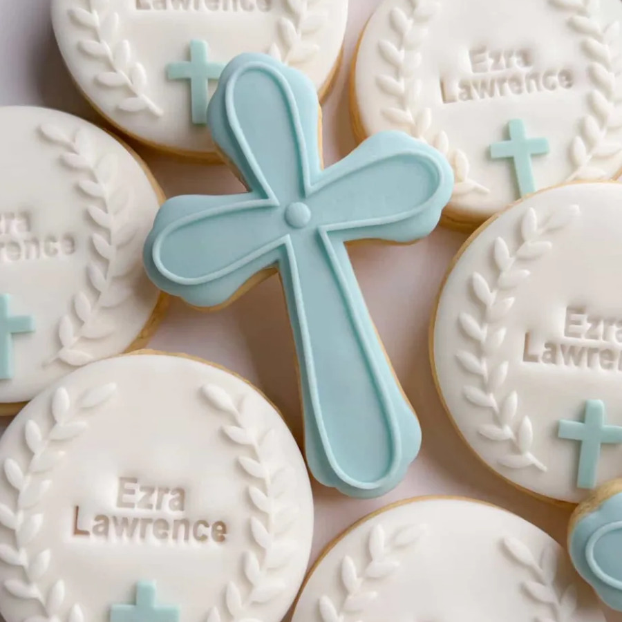 Cross Cookie Stamp & Cutter
