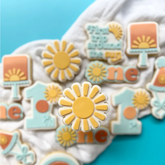 Sun Cookie Stamp & Cutter