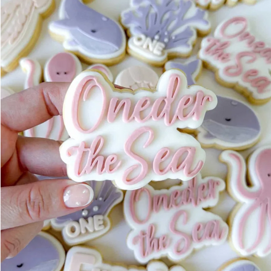 Oneder the Sea Cookie Stamp & Cutter