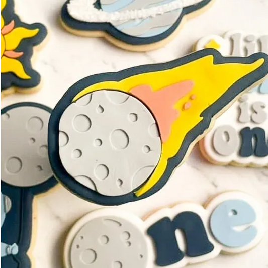 Comet Cookie Stamp & Cutter