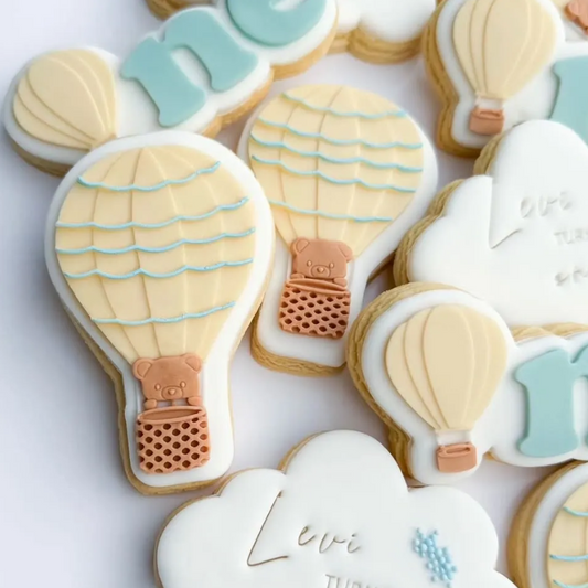 Hot Air Balloon Cookie Stamp & Cutter