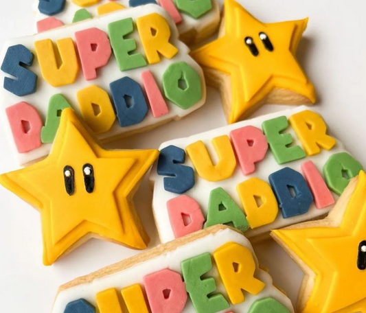 Super Daddio Cookie Stamp & Cutter