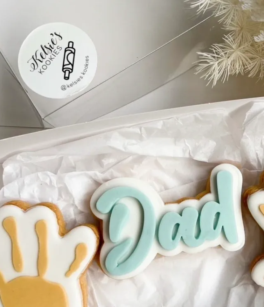 Dad Cookie Stamp & Cutter
