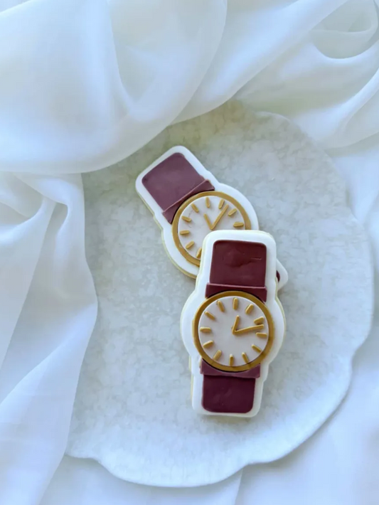 Mens Watch Cookie Stamp & Cutter