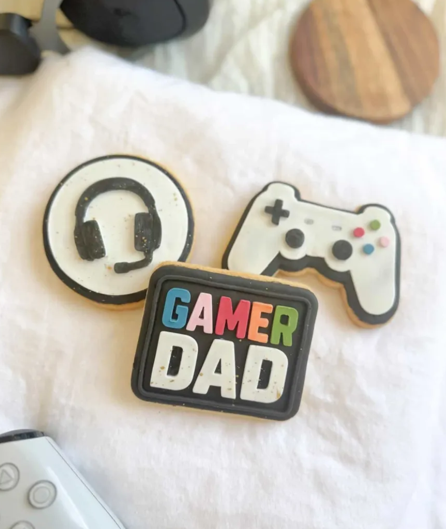 Headset Cookie Stamp & Cutter