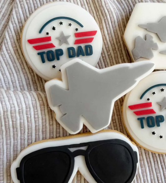Jet Cookie Stamp & Cutter