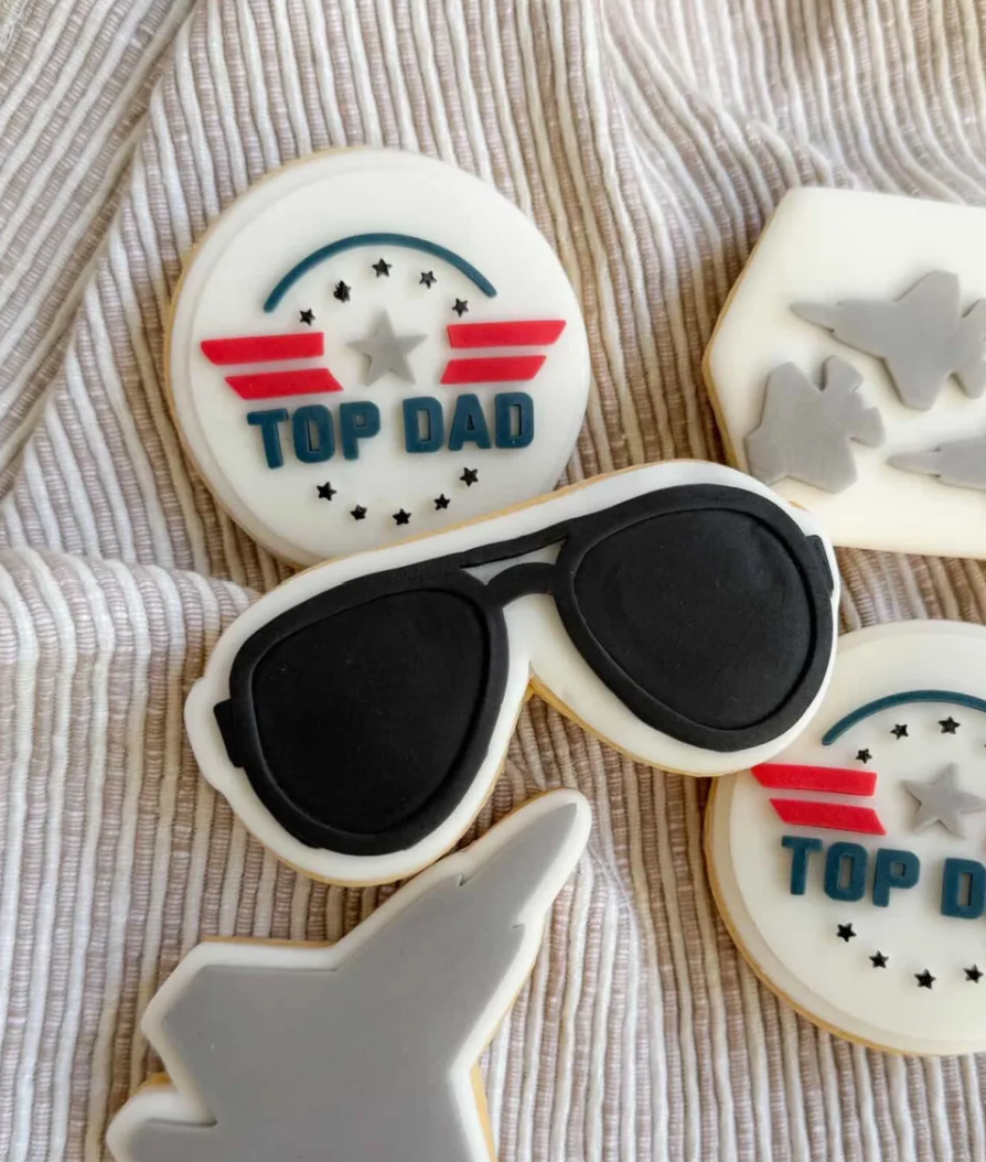 Aviator Cookie Stamp & Cutter