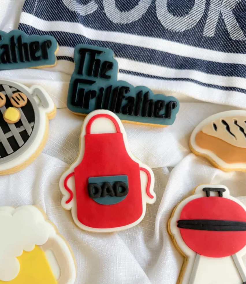 Apron Cookie Stamp & Cutter