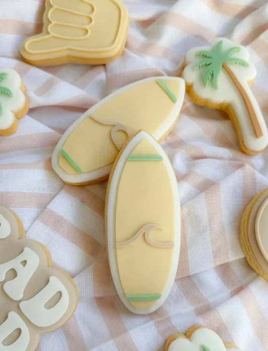 Surfboard Cookie Stamp & Cutter