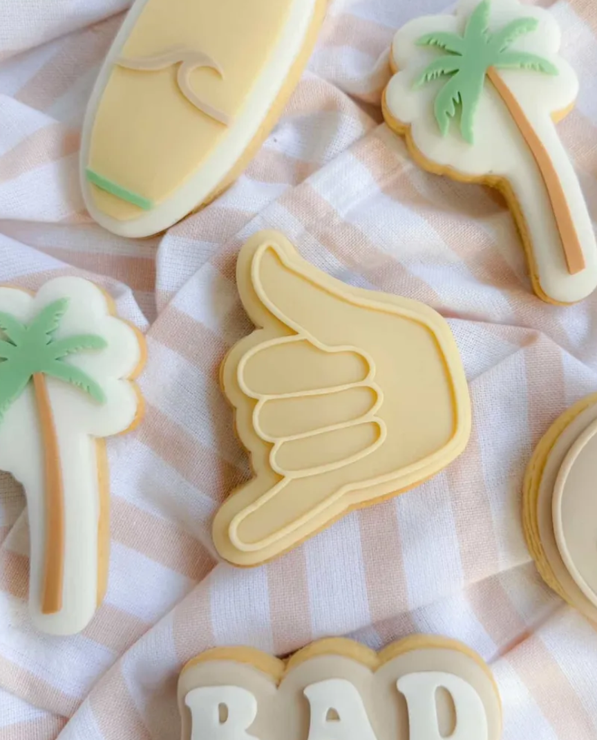 Shaka Cookie Stamp & Cutter
