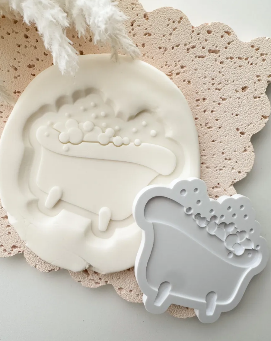 Bubble Bath Cookie Stamp & Cutter