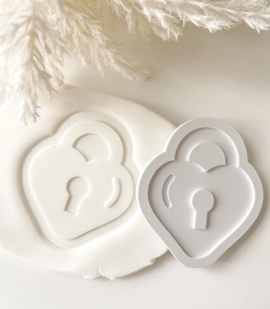 Heart Lock Stamp & Cutter