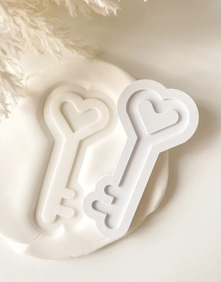 Heart Key Stamp & Cutter