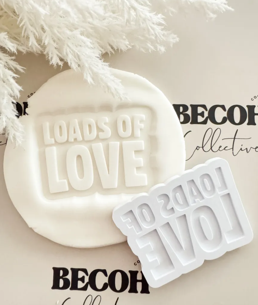 Loads of Love Cookie Stamp and Cutter