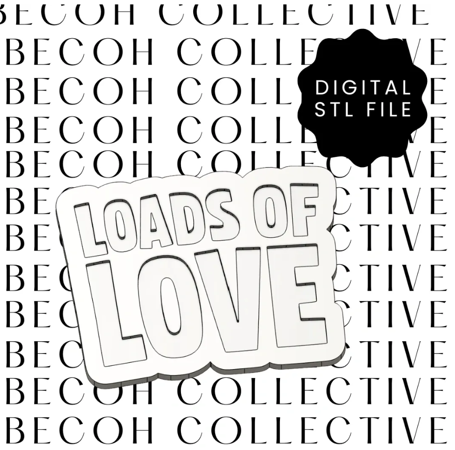 Loads of Love Cookie Stamp and Cutter