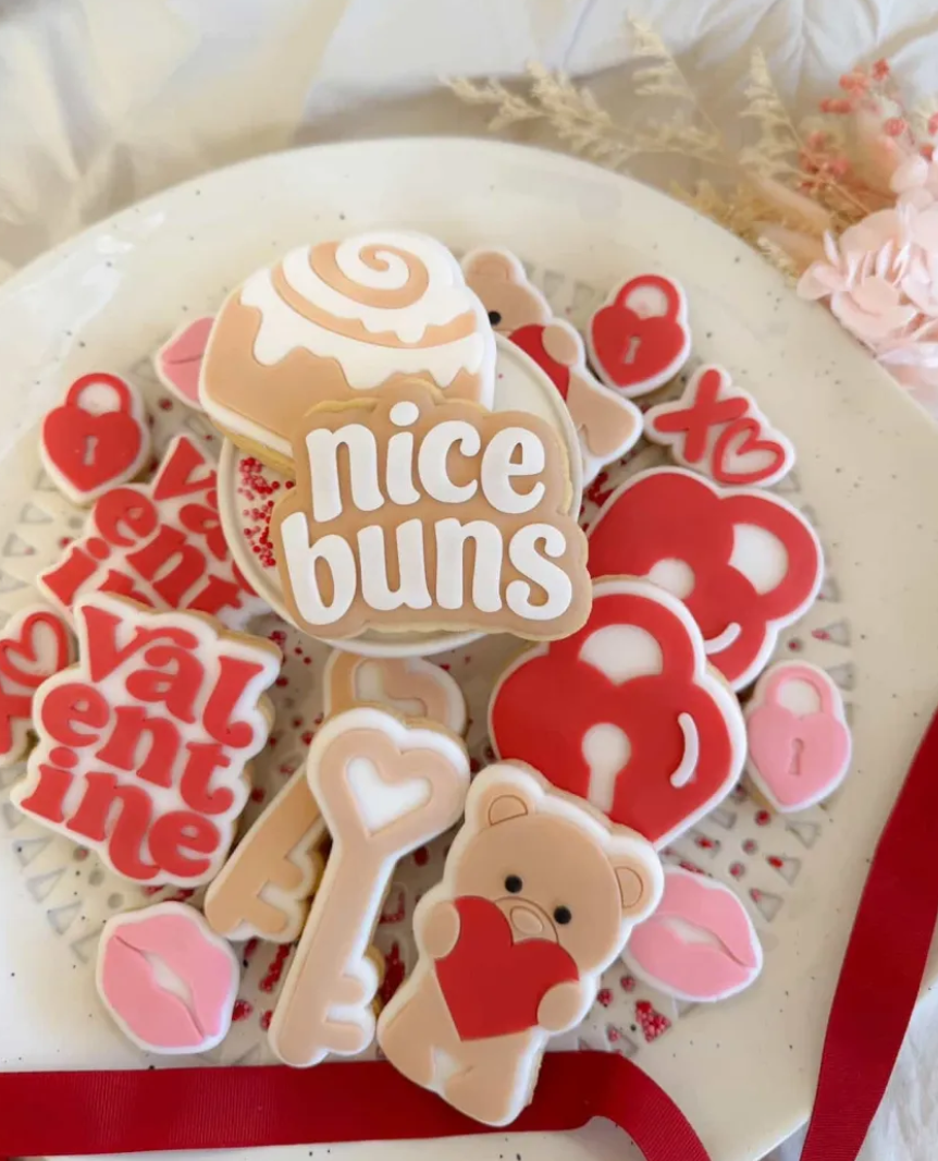 Nice Buns Cookie Stamp and Cutter