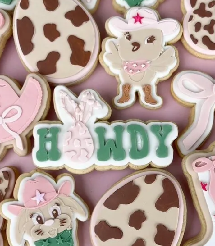Howdy Cookie Stamp & Cutter