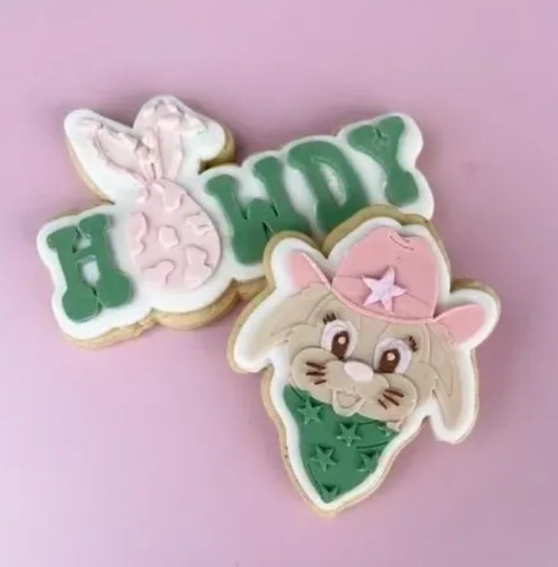 Howdy Cookie Stamp & Cutter