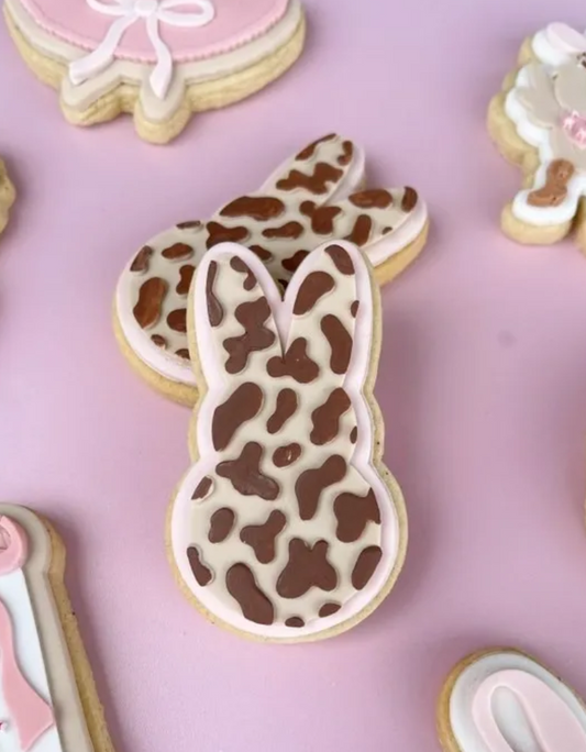 Howdy Silhouette Bunny Cookie Stamp & Cutter
