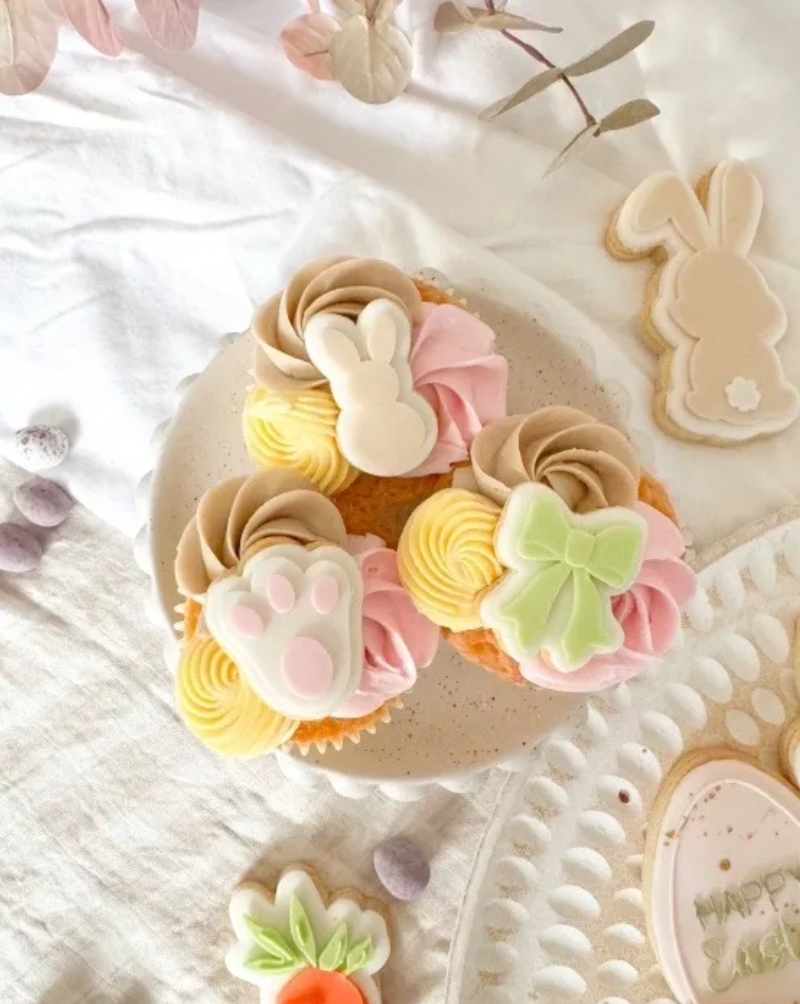 Set of 3 Easter Minis Cookie Stamp & Cutter
