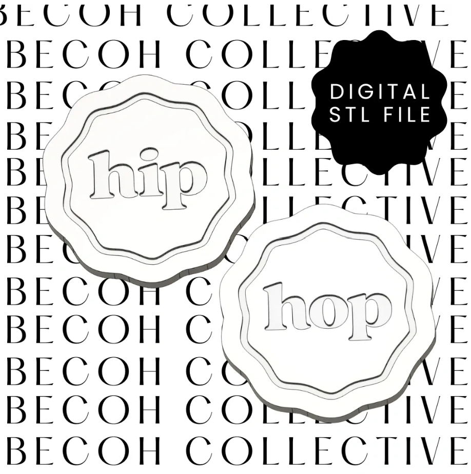 Hip Hop Cookie Stamp & Cutter