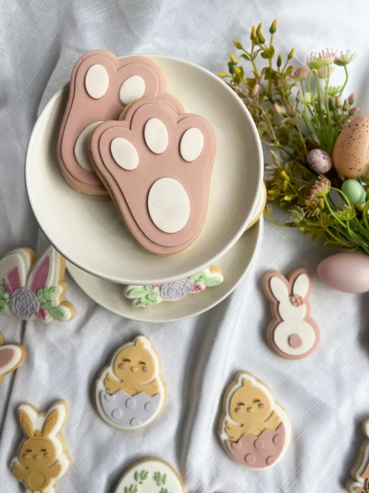 Bunny Foot Cookie Stamp & Cutter