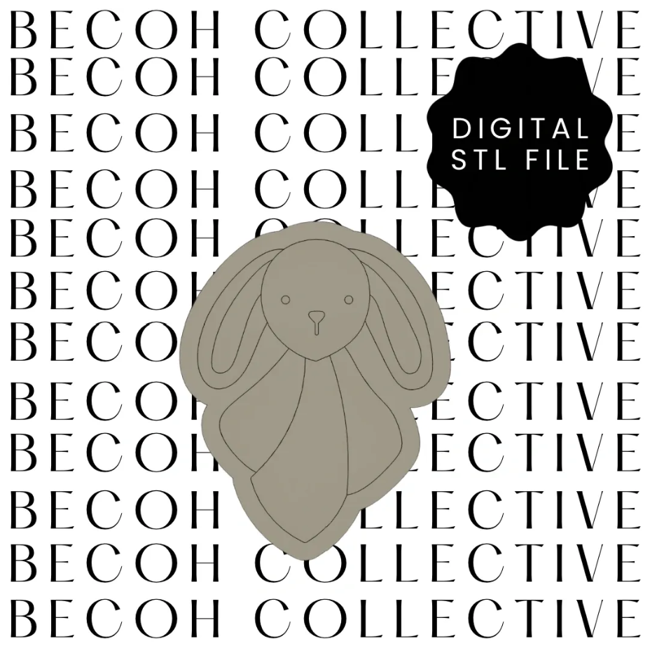 Bunny Blankey Cookie Stamp & Cutter
