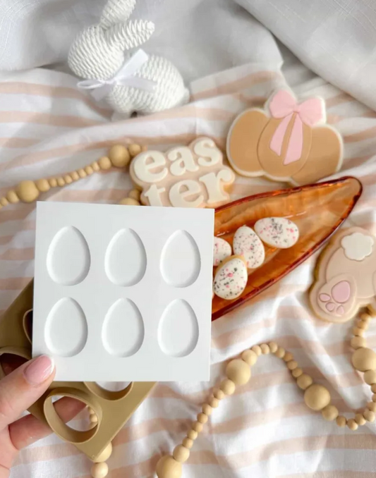 Mini Eggs Rounded Multi Cookie Stamp & Cutter