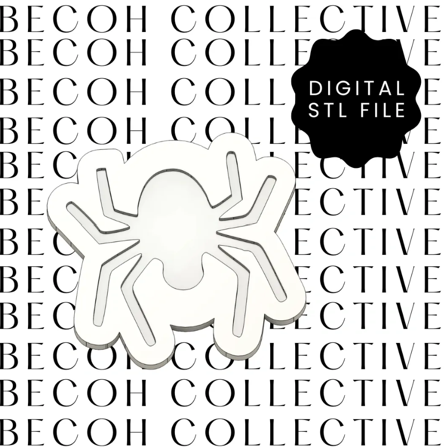 Spider Cookie Stamp & Cutter