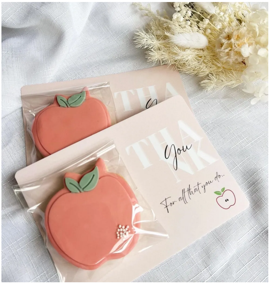 Apple Cookie Stamp & Cutter