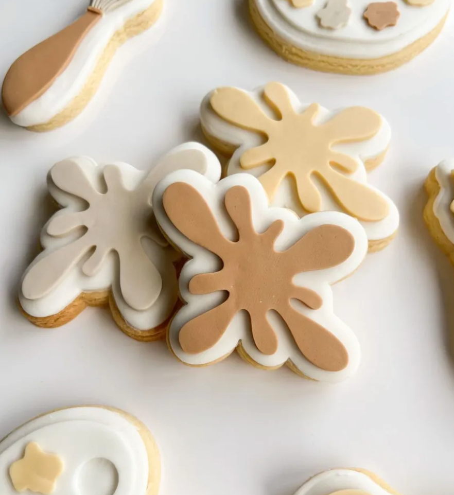 Paint Splash Cookie Stamp & Cutter